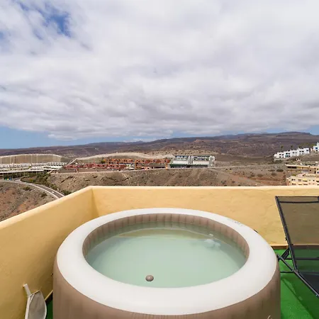Private Solarium Views - Jacuzzi Daire Mogán